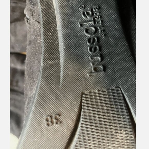 Bussola Bucharest Blossom Microtec Black Knee High Boots Size 38 / 7.5 - Picture 2 of 9